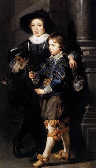 Peter Paul Rubens Albert and Nicolaas Rubens oil painting image